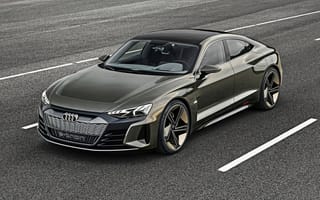Картинка Audi, sports coupe, four-door, GT, E-Tron, Concept