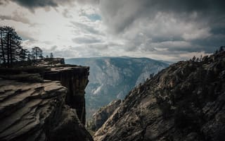 Картинка Yosemite, National Park, природа, California, скалы, утёс