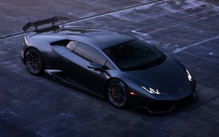 Картинка Автомобиль, Lamborghini Huracan, тёмный