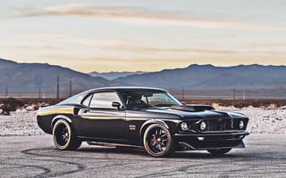 Картинка Ford, muscle cars, Boss, Mustang, tuning, 429