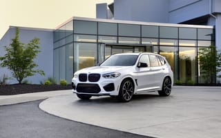 Картинка F98, BMW X3M White, 2019