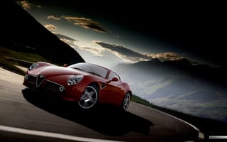 Картинка car, Alfa Romeo 8C