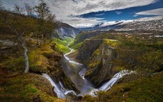 Картинка nature, Waterfall, Canada, Landscape