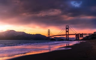Обои Golden Gate Bridge, SanFrancicso