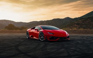 Картинка Lamborghini, Huracan, Red