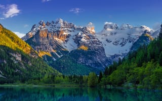 Картинка Emerald, lake, landscape, mountain