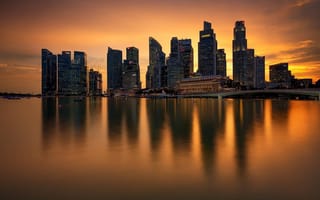 Картинка город, Сингапур