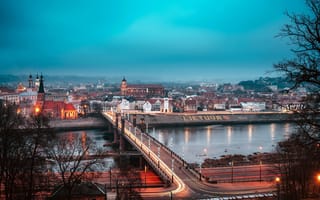 Картинка Мост, Kaunas, Литва, Город