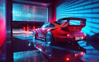 Картинка Porsche, Red