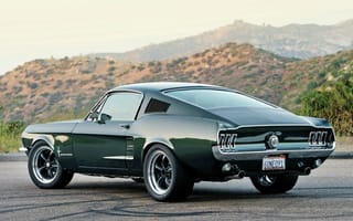 Картинка ford, fastback, mustang, 1967