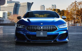 Картинка 3D Design, BMW, M850i, 2020, Coupe, вид спереди, xDrive