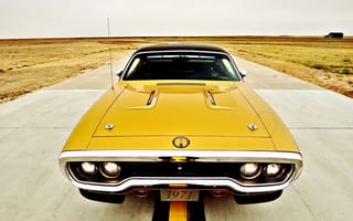 Картинка plymouth, 1971, coupe, road runner