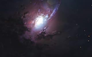 Картинка галактика, космос, вселенная