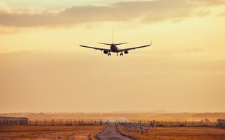 Картинка Самолет, Аэропорт, Путешествие, Путешествия