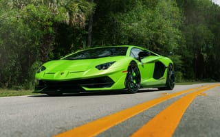 Картинка Lamborghini, Aventador, SV