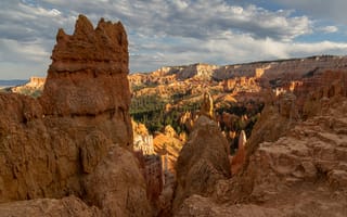 Картинка Bryce, National Park, Canyon, Каньон, Скала, Природа