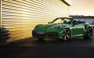 Картинка Porsche, Cabriolet, 911, 2020, Turbo