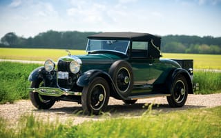 Картинка Lincoln, Roadster, cars, 1927, Model L, Coupe, retro, pickups