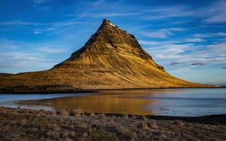 Картинка Исландия, небо, гора