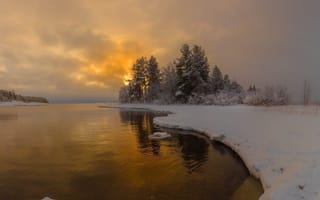 Картинка зима, красиво, Павел Ващенков, пейзаж