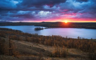 Картинка озеро, Михаил Туркеев, Башкирия