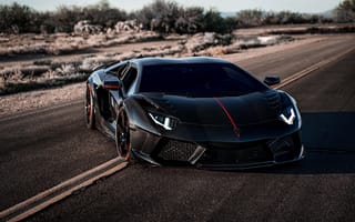 Картинка Lamborghini, Carbonado, Aventador