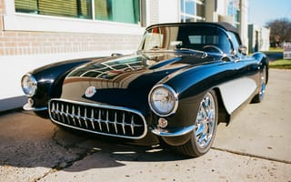 Картинка american, corvette, chevrolet, car, classic