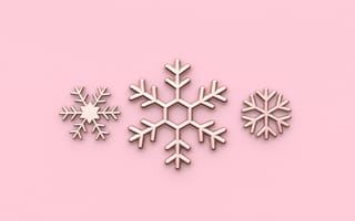 Картинка новый, год, pink, pattern, розовый, new, зима, снежинки, украшения, year, snowflakes, winter