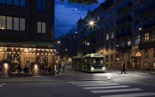 Картинка Volvo B5L S Charge, Гетеборг, Sweden, Швеция, John Scotts Caleo, ресторан-пивоварня, Gothenburg