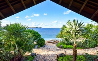 Картинка Британские Виргинские острова, British Virgin Islands, beach, Rosewood Little Dix Bay