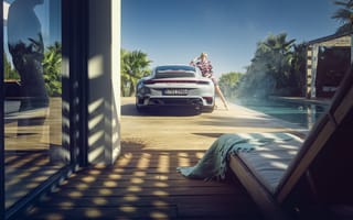 Картинка Porsche, 2023, sports car, porsche 911 sport classic
