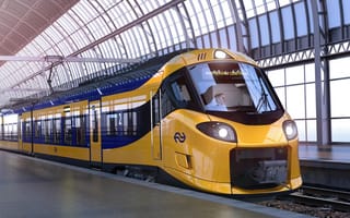 Картинка Regional Train, Alstom, Rotterdam, Central Station, Coradia Stream