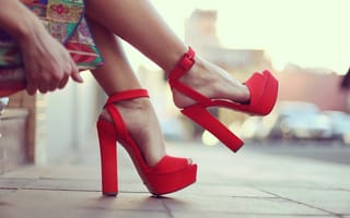 Картинка High Heels, Brazilian Woman, Red Shoes