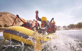 Картинка Abu Dhabi, adventure, water rafting channels