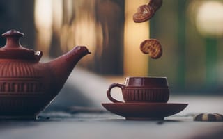 Картинка Tea, Biscuit, Food, India