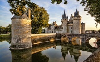 Картинка Chateau de Sully-sur-Loire, France, Castle of Sully-sur-Loire