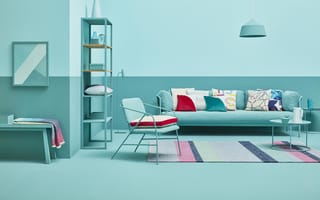 Картинка furniture, Scandinavian style living room interior, Esprit Home Collections