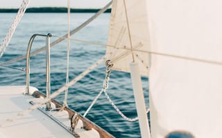 Картинка yacht, water, sailboat, adventure