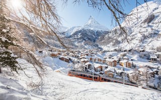 Картинка Zermatt, ski resort, Switzerland