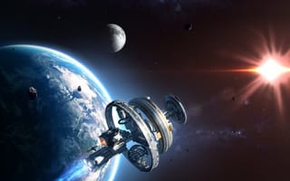 Картинка AGOS - A Game of Space, virtual reality video game, Ubisoft