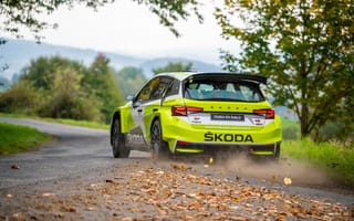 Картинка Skoda Fabia RS Rally2, motorsport, rally vehicles