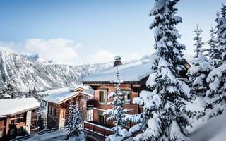 Картинка French Alps, Ski Resort, Europe