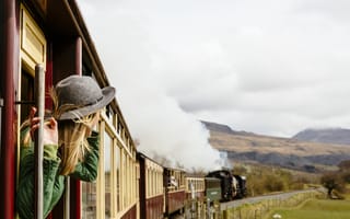 Картинка railroad, train, Britain