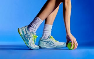 Картинка womens tennis shoes, Asics, tennis, sneakers