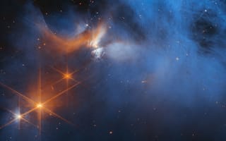 Картинка James Webb Space Telescope, space observatory, Chamaeleon 1, darkest and coldest regions