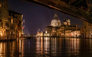 Картинка Ponte dell Accademia, Grand Canal, Venice