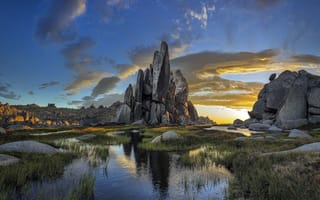 Картинка Monumento, Pedras, Esculturas, Lindas, Paisagens