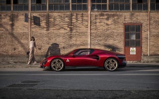 Картинка Alfa Romeo, mid-engine sports car, Alfa Romeo 33 Stradale
