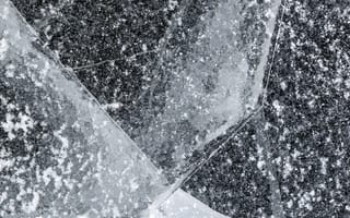 Картинка лед, трещины, текстура