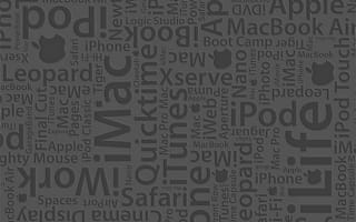 Картинка надписи, текстура, apple